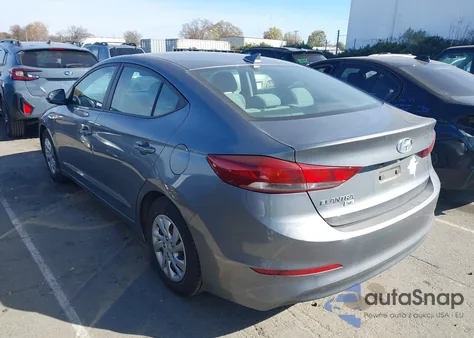2017 Hyundai Elantra Se из США, поврежденный, VIN KMHD74LFXHU114494